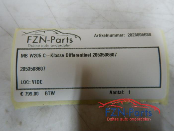 Mercedes Benz W205 C-Klasse Differentieel