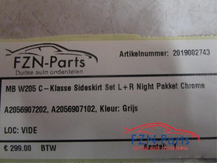 Zijskirt rechts Mercedes C-Klasse (22742069)