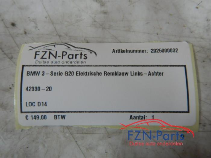 Remklauw (Tang) links-achter BMW 3-Serie (22730944)