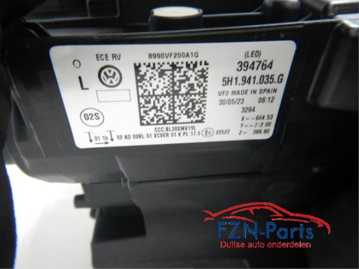 Koplampset links+rechts Volkswagen Golf (22723379)