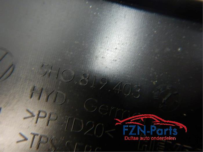 VW Golf 8 Parafaan Afdekkingsplaat