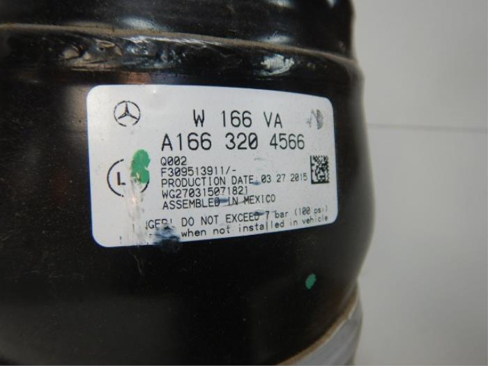 Schokdemperpoot links-voor Mercedes Diversen (22743889)
