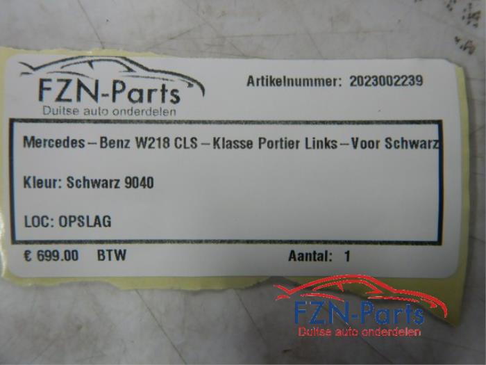 Portier 4Deurs links-voor Mercedes CLS-Klasse (22723310)