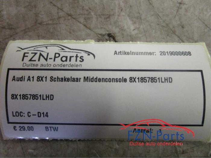 Schakelaar (diversen) Audi A1 (22740252)