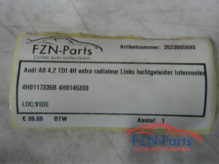Luchtgeleider Audi A8 (22735697)