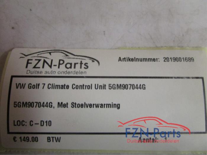 VW Golf 7 Climate Control Unit