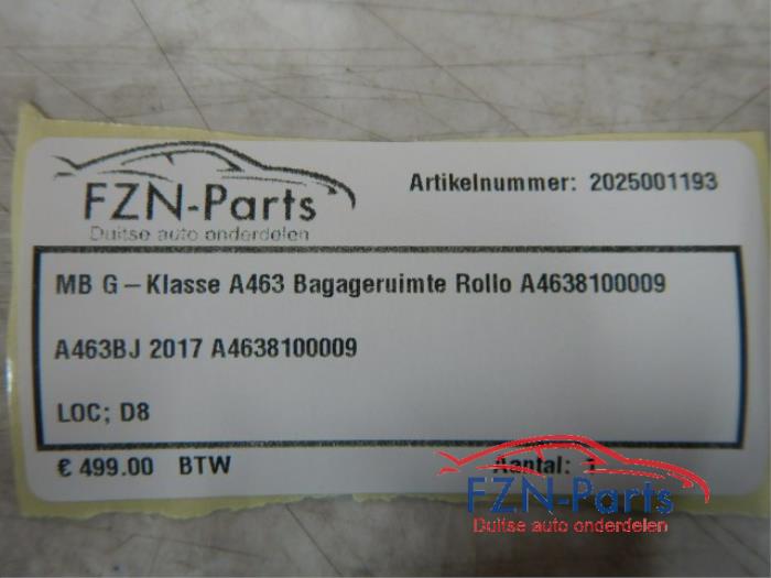 Hoedenplank Mercedes G-Klasse (22731013)