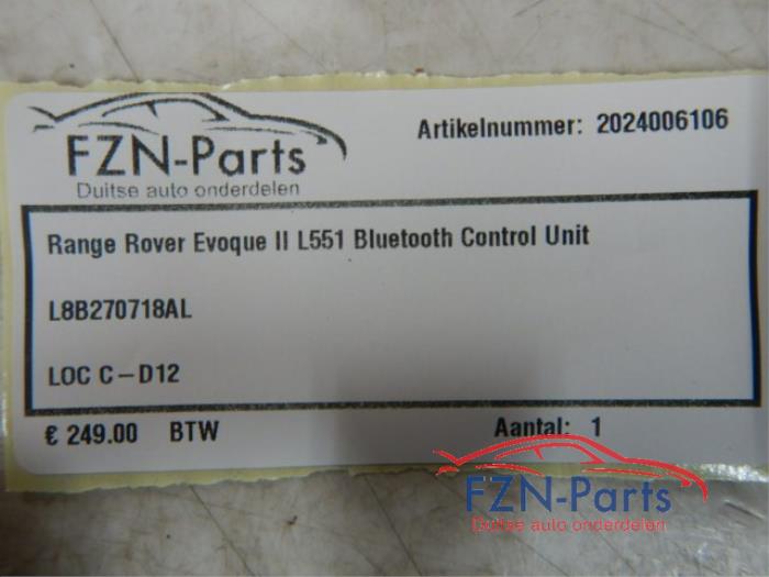 Bluetooth module Landrover Evoque (22742535)