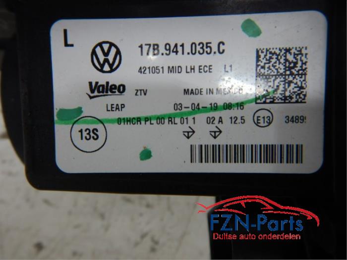 VW Jetta Koplamp VOLLED Links