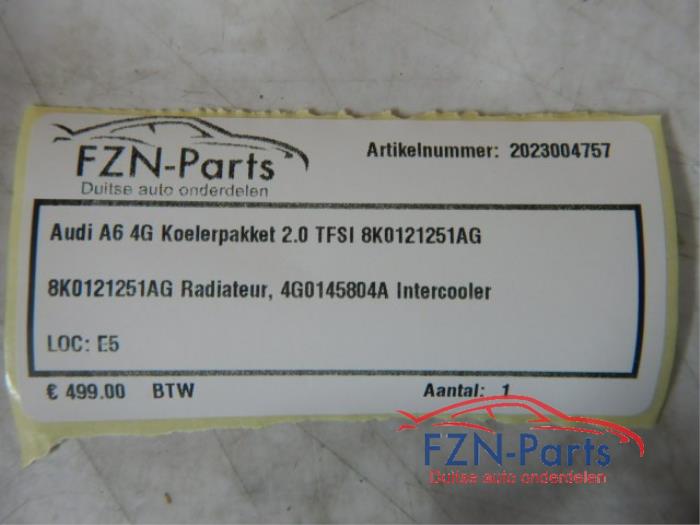 Audi A6 4G Koelerpakket 2.0 TFSI