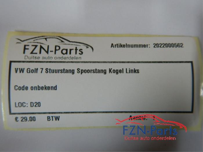 VW Golf 7 Stuurstang Spoorstang Kogel Links