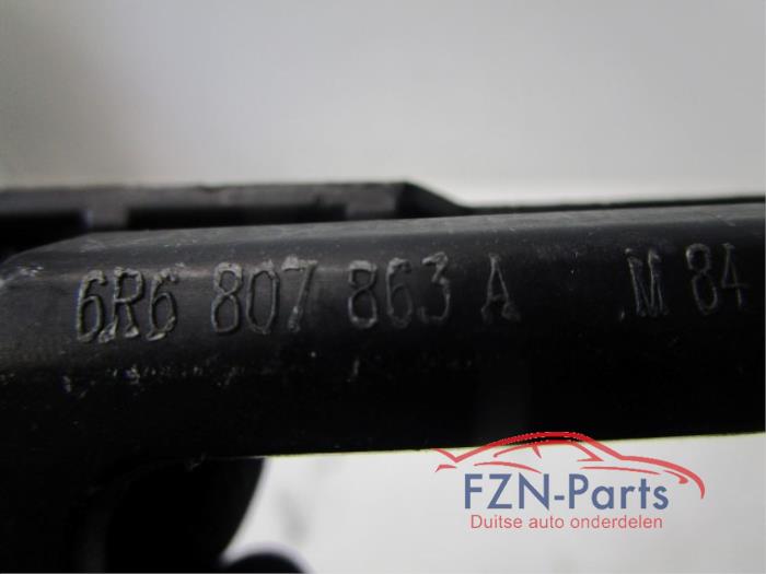 VW Polo 6R Bumpergeleider Achterbumper Midden