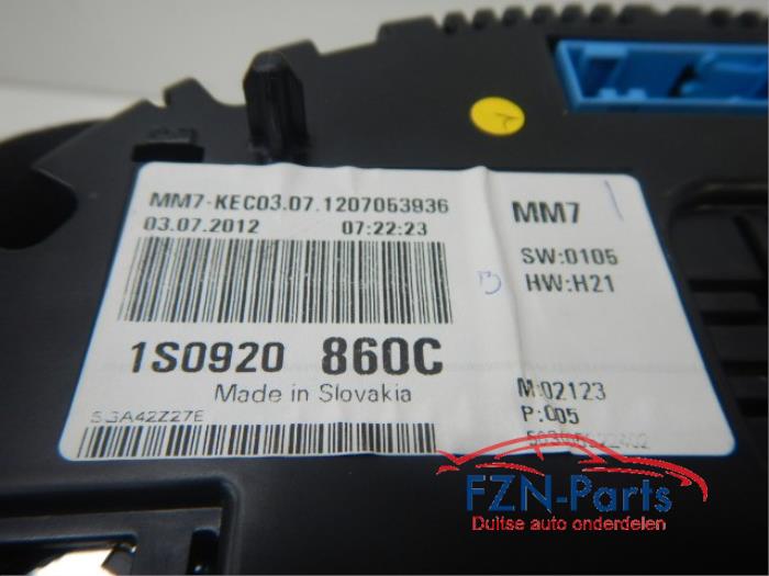 Kilometerteller KM Volkswagen Diversen (22735265)