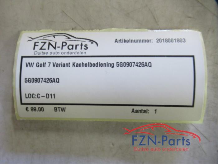 Climatronic Paneel Volkswagen Golf (22733182)