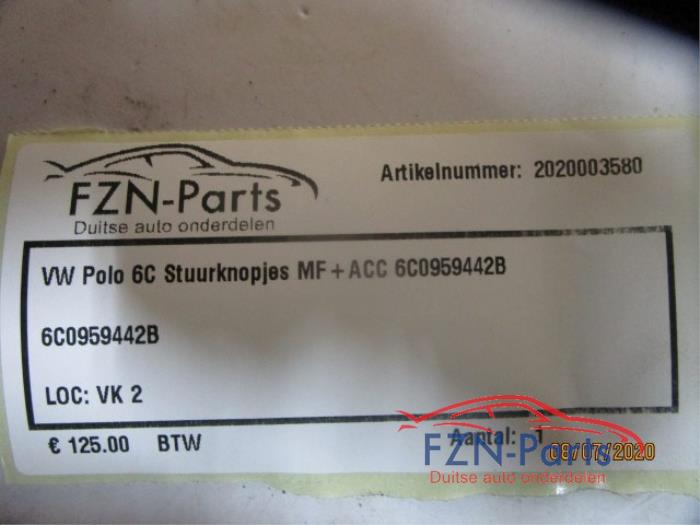 Schakelaar stuurbediening Volkswagen Polo (22745641)