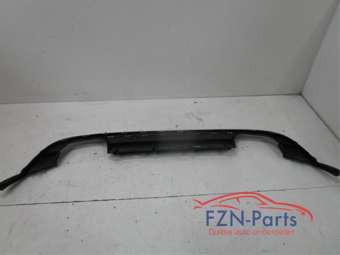 VW Golf 7 R Facelift Onderlip Achterbumper Hoogglans Zwart