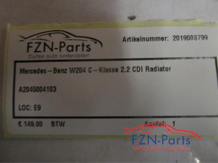 Radiateur Mercedes C-Klasse (22744389)