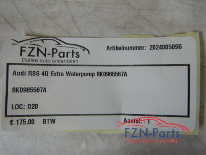 Extra waterpomp Audi A6 (22729275)