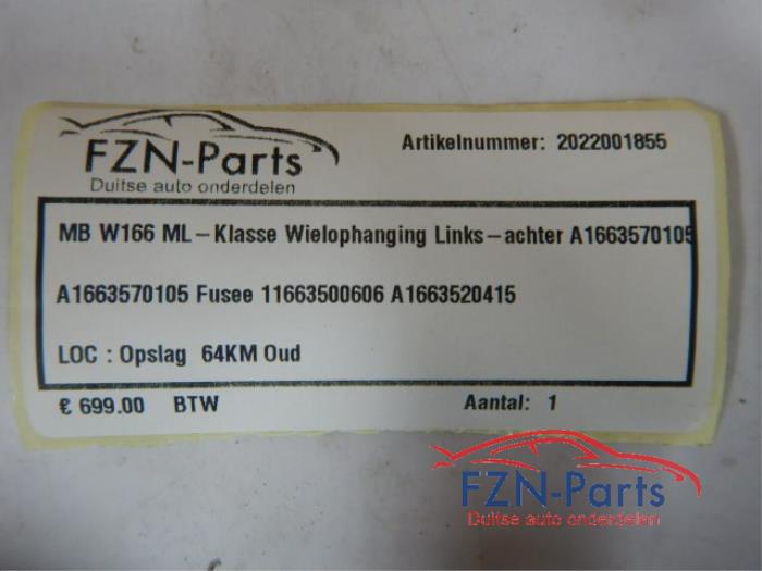 Wielophanging links-achter Mercedes GLE (22729540)