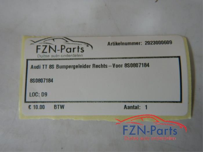 Audi TT 8S Bumpergeleider Rechts-Voor