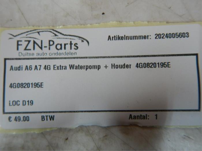 Extra waterpomp Audi A6 (22729253)