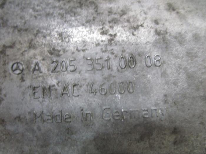Mercedes-Benz W205 C-Klasse Differentieel Achterasaandrijving Achter