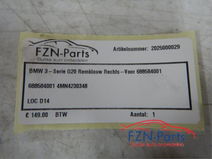 Remklauw (Tang) rechts-voor BMW 3-Serie (22732366)