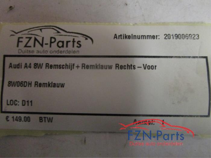 Remklauw (Tang) rechts-voor Audi A4 (22742742)