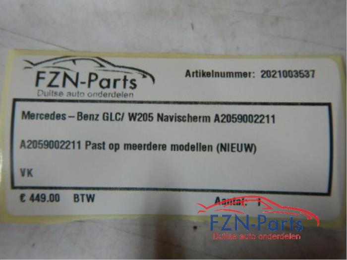 Mercedes-Benz GLC W253 / W205 Navischerm