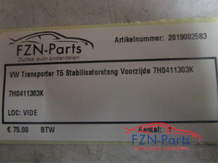 Stabilisatorstang voor Volkswagen Transporter (22726352)