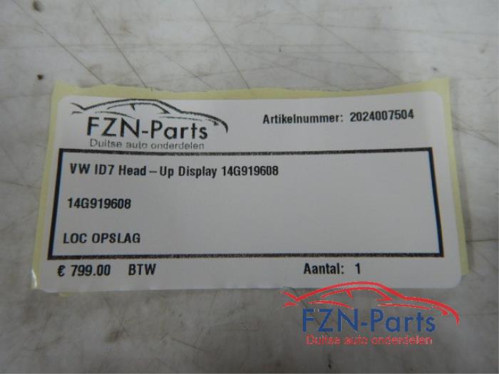 Head-up display Volkswagen Diversen (22730097)