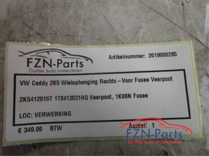Wielophanging rechts-voor Volkswagen Caddy (22729752)