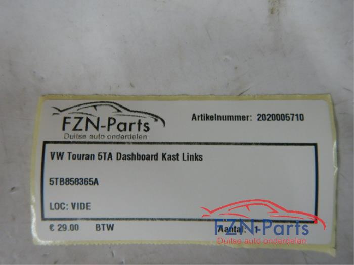 Dashboardkastje Volkswagen Touran (22741658)