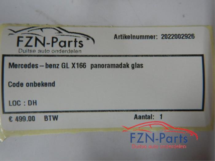 Schuifdak Glas Mercedes GLE (22729933)