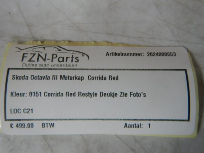 Motorkap Skoda Octavia (22727320)