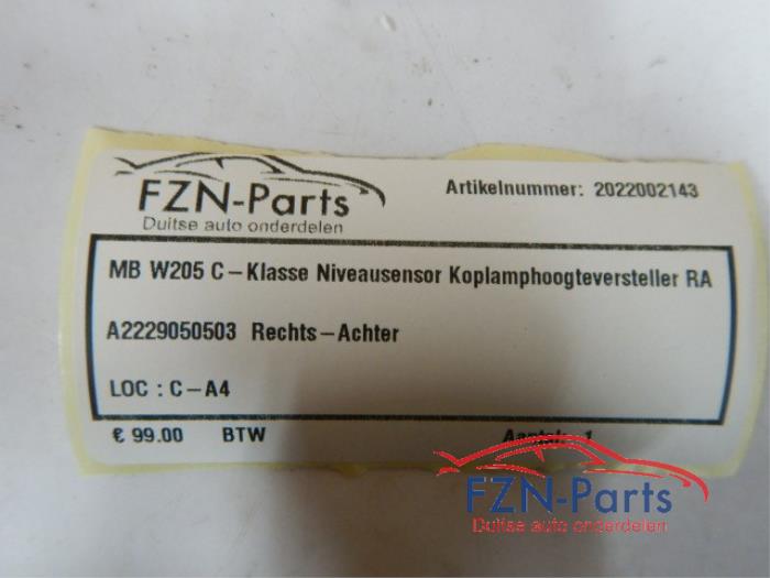 Koplamphoogte postitiesensor Mercedes C-Klasse (22735360)