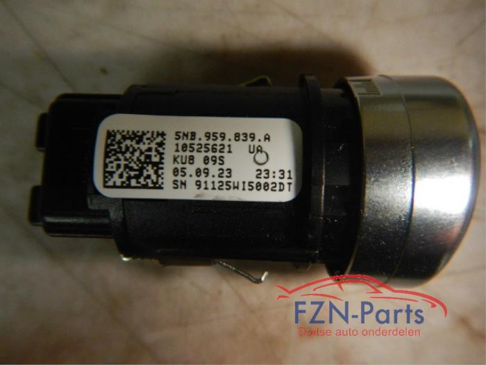 VW Tiguan 5NA Start-stop knop schakelaar