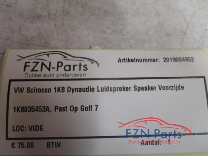 Luidspreker Volkswagen Scirocco (22745117)
