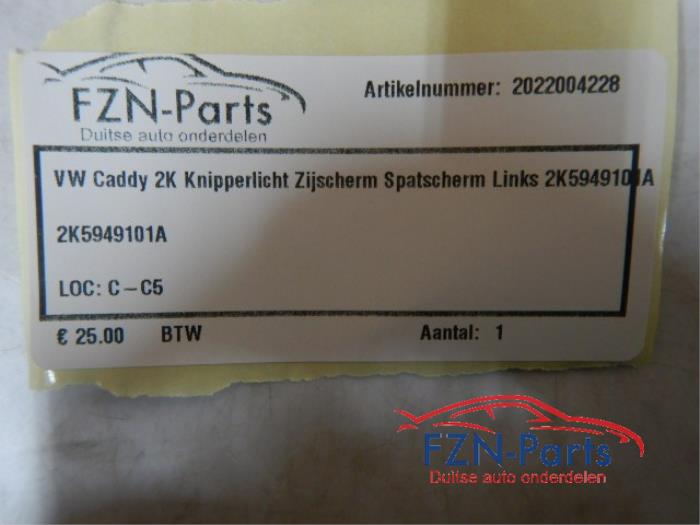 Richtingaanwijzer links Volkswagen Caddy (22743340)