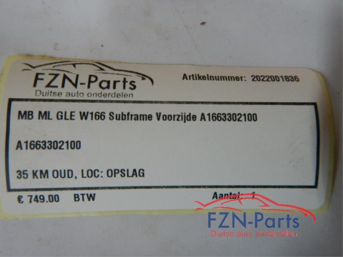 Subframe Mercedes GLE (22726250)