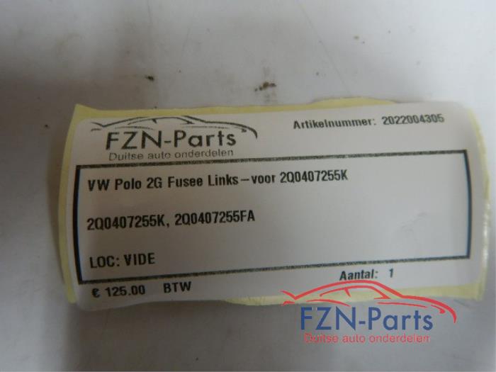 VW Polo 2G Fusee Links-Voor