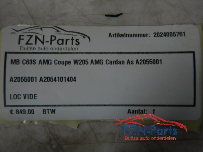 Tussenas Mercedes C-Klasse (22741507)