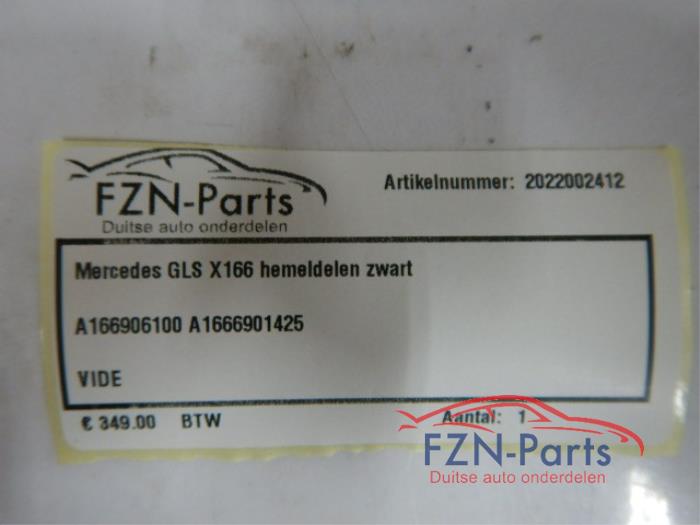 Mercedes-Benz GLE-Klasse W166 Hemeldelen Zwart