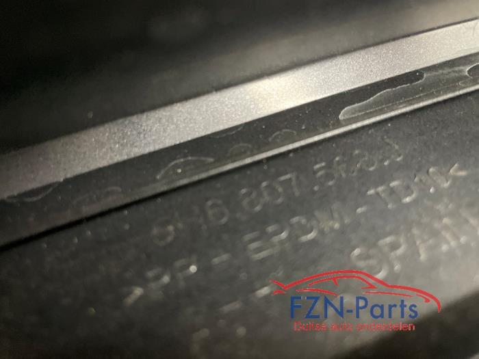 VW Golf 8 R-Line Diffuser Onderlip Hoogglans Zwart