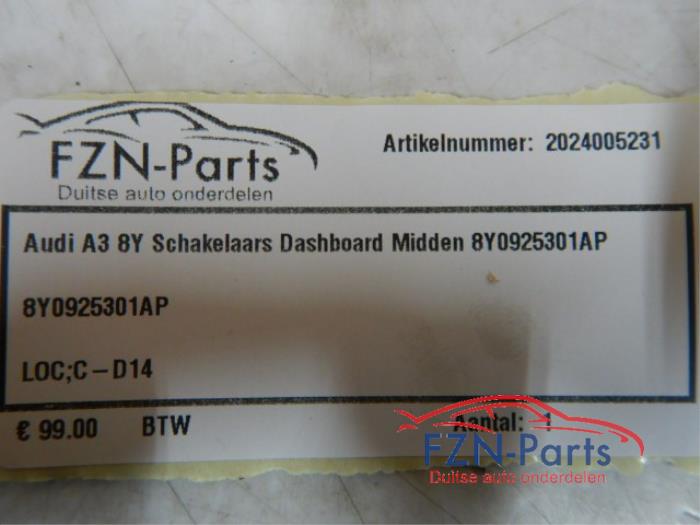 Schakelaar (diversen) Audi A3 (22743562)