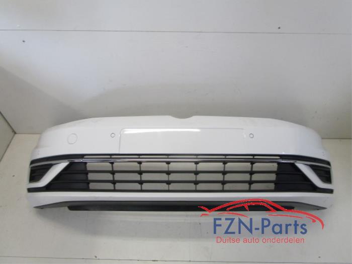 VW Golf 7 Facelift Voorbumper HighL Chrome 6PDC