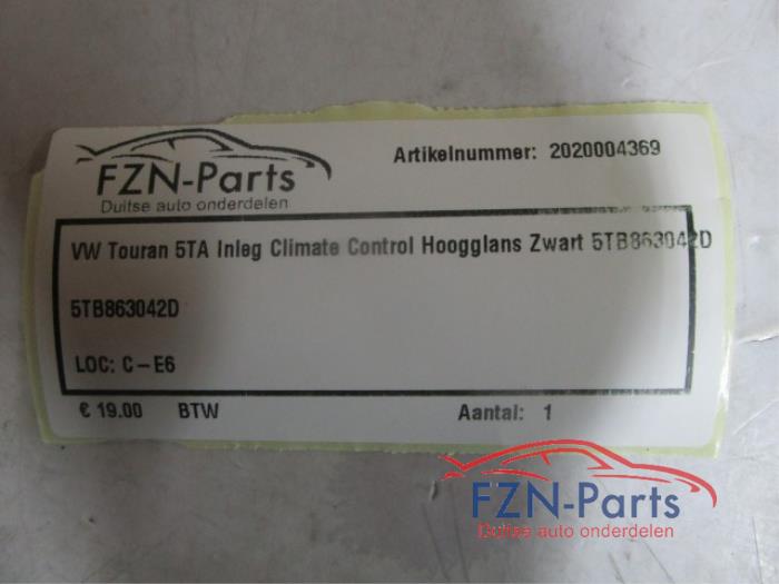 Climatronic Paneel Volkswagen Touran (22741077)