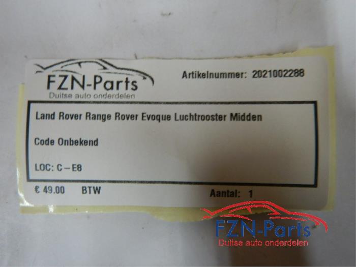 Luchtrooster Dashboard Landrover Evoque (22735881)