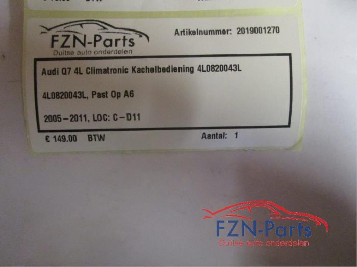 Climatronic Paneel Audi Q7 (22733170)