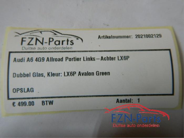 Audi A6 C8 4K Avant Allroad Portier Links-Achter LX6P